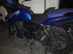 TVS Apache RTR 150 Matt Blue